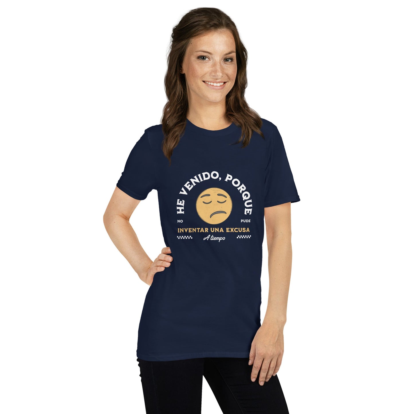 Camiseta clásica unisex: "Excusa a tiempo" - La Charlatana