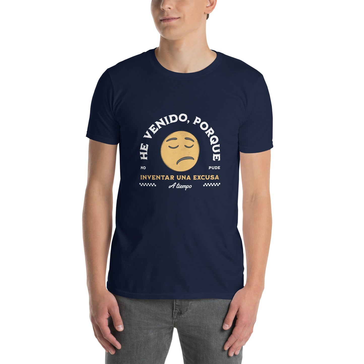Camiseta clásica unisex: "Excusa a tiempo" - La Charlatana