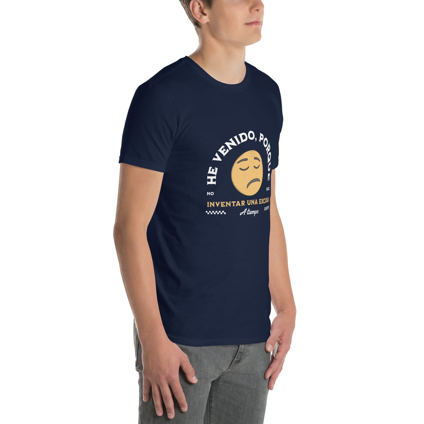 Camiseta clásica unisex: "Excusa a tiempo" - La Charlatana