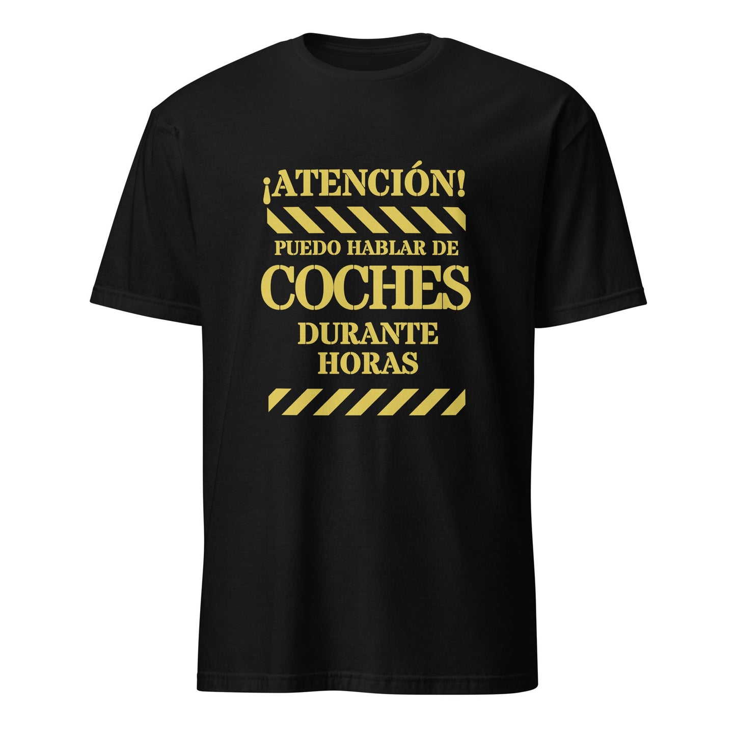 Camiseta clásica unisex: "hablar de coches durante horas" - La Charlatana