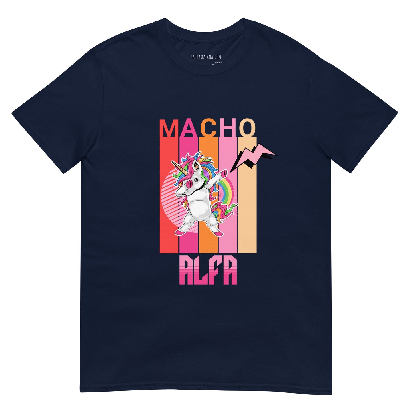 Camiseta clásica unisex: "macho alfa" - La Charlatana