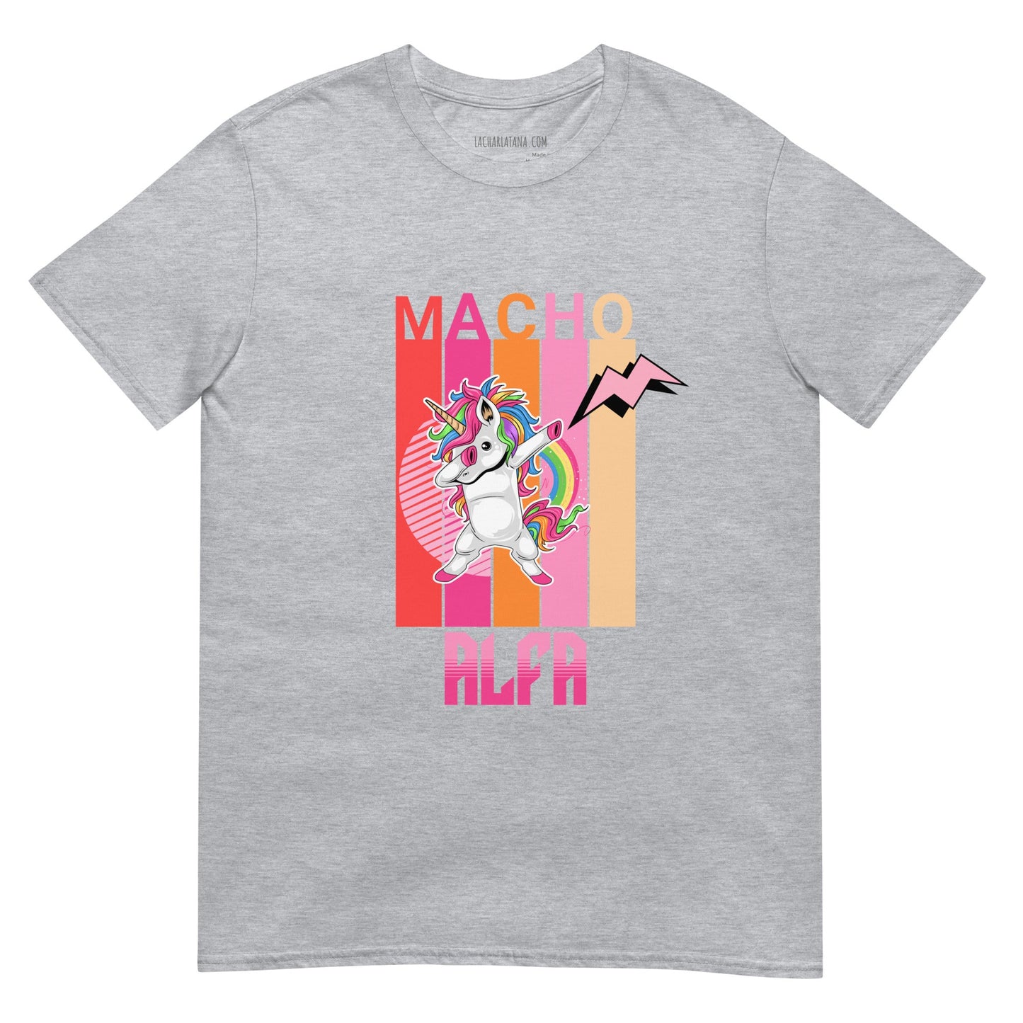 Camiseta clásica unisex: "macho alfa" - La Charlatana