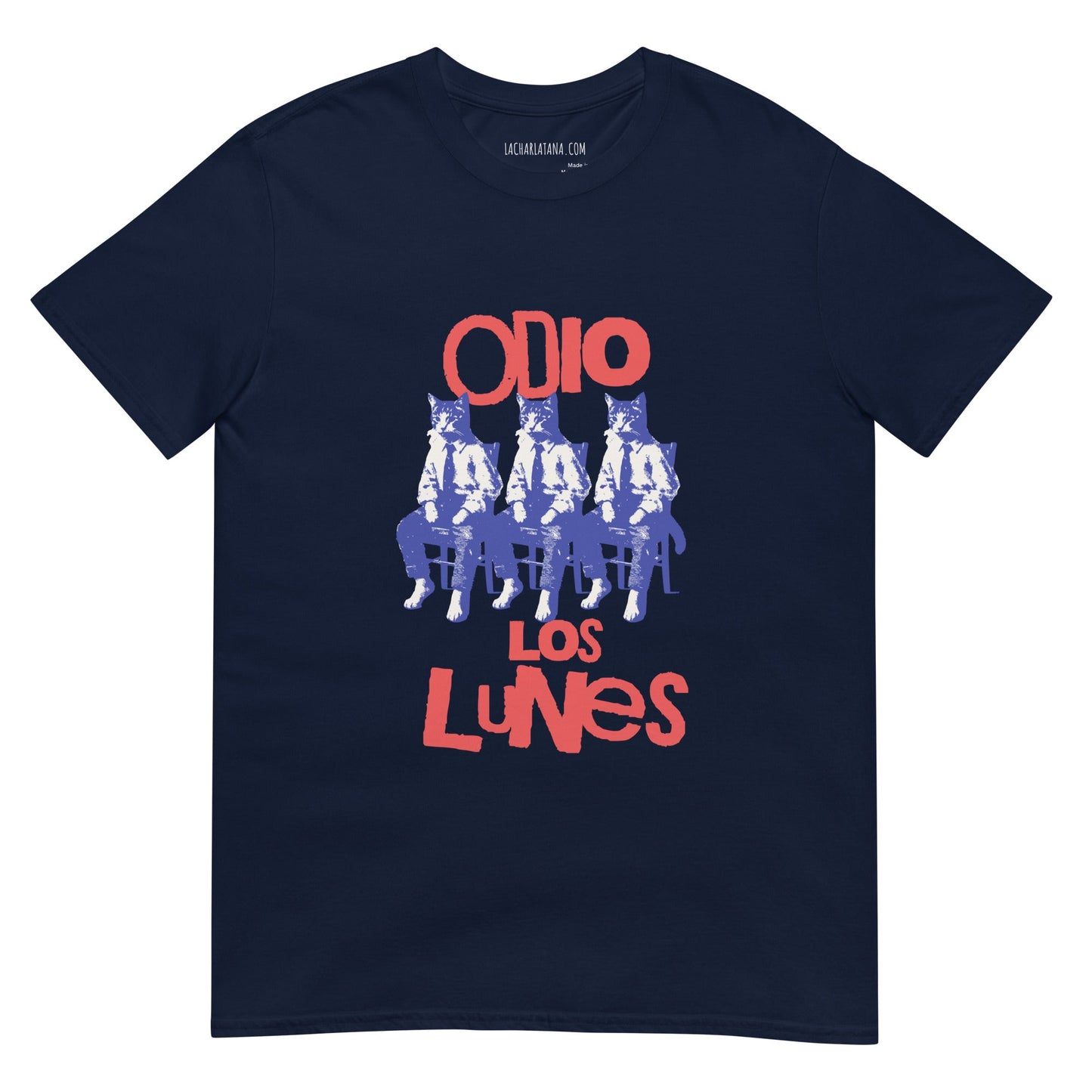 Camiseta clásica unisex: "Odio los lunes" - La Charlatana