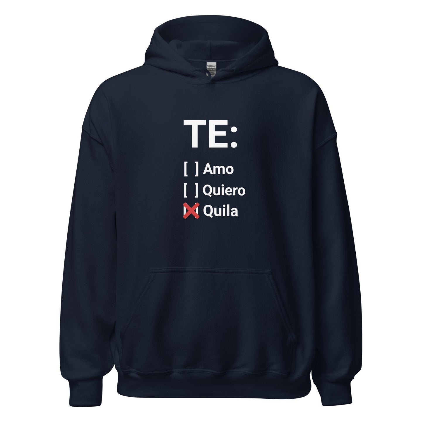 Sudadera clásica unisex con capucha: "Te - quila" - La Charlatana