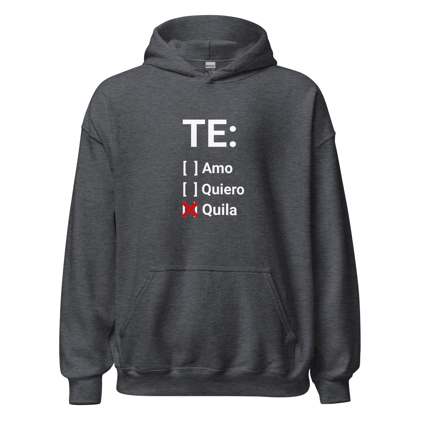 Sudadera clásica unisex con capucha: "Te - quila" - La Charlatana