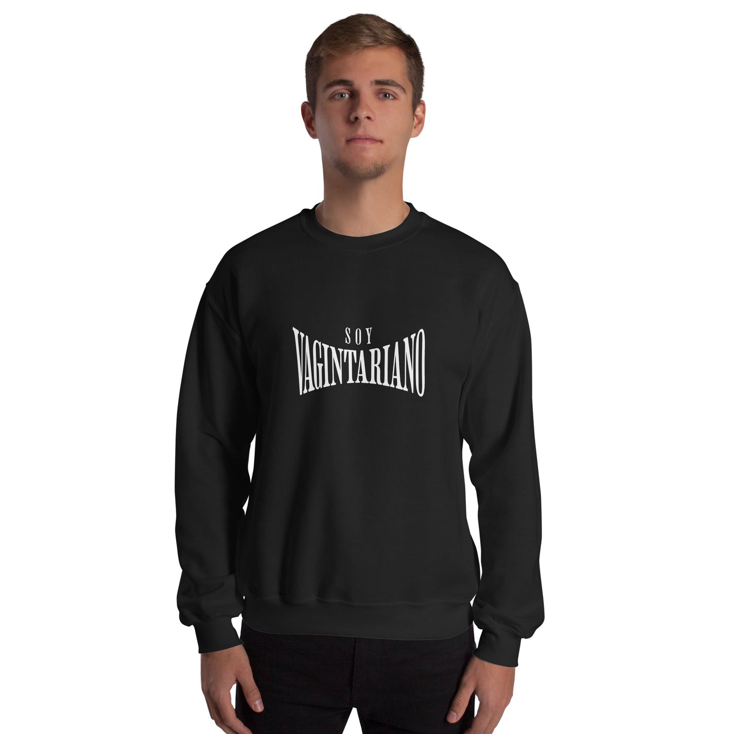 Sudadera clásica unisex: "Soy vagintariano" - La Charlatana