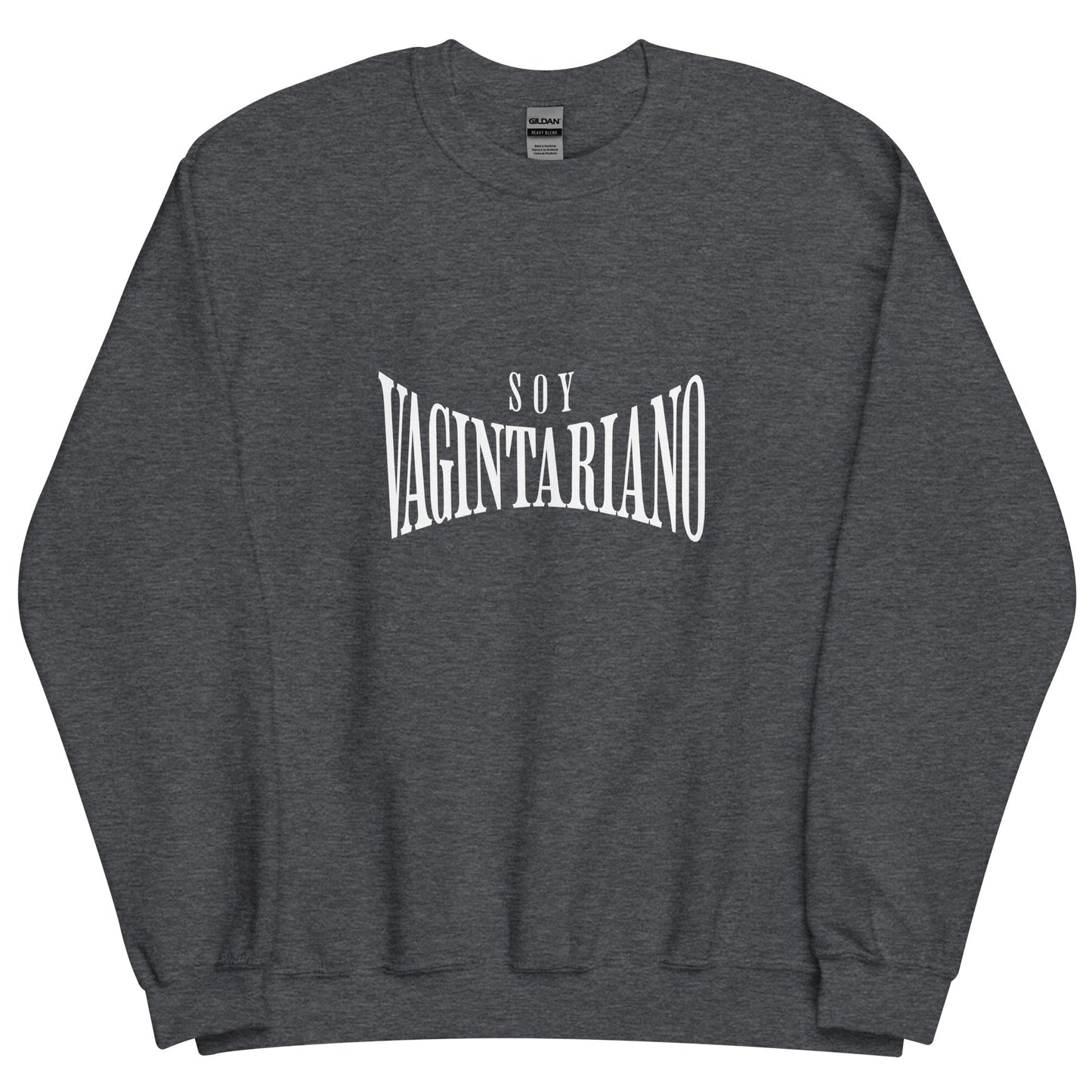 Sudadera clásica unisex: "Soy vagintariano" - La Charlatana