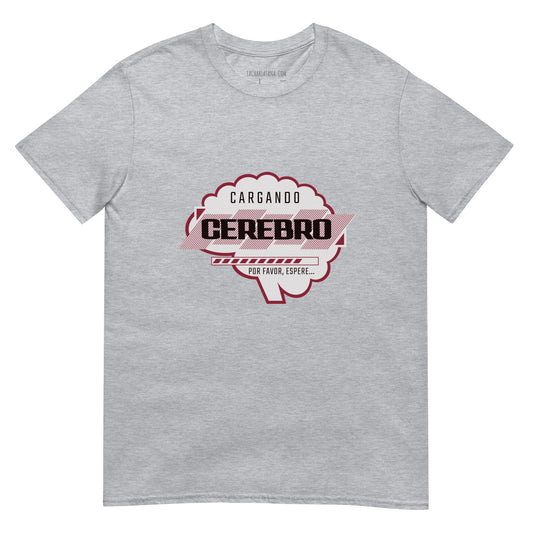 Camiseta clásica unisex: "Cargando cerebro" - La Charlatana