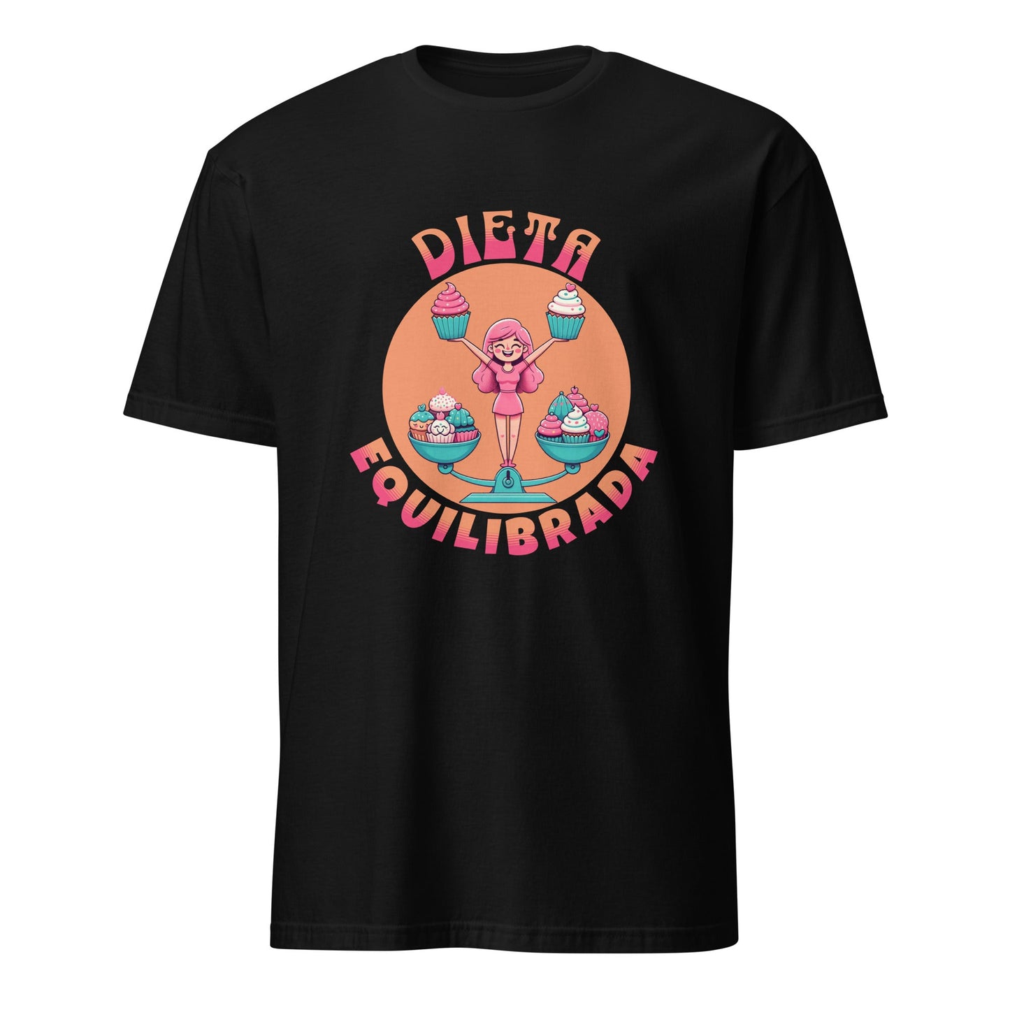 Camiseta clásica unisex: "Dieta equilibrada" - La Charlatana