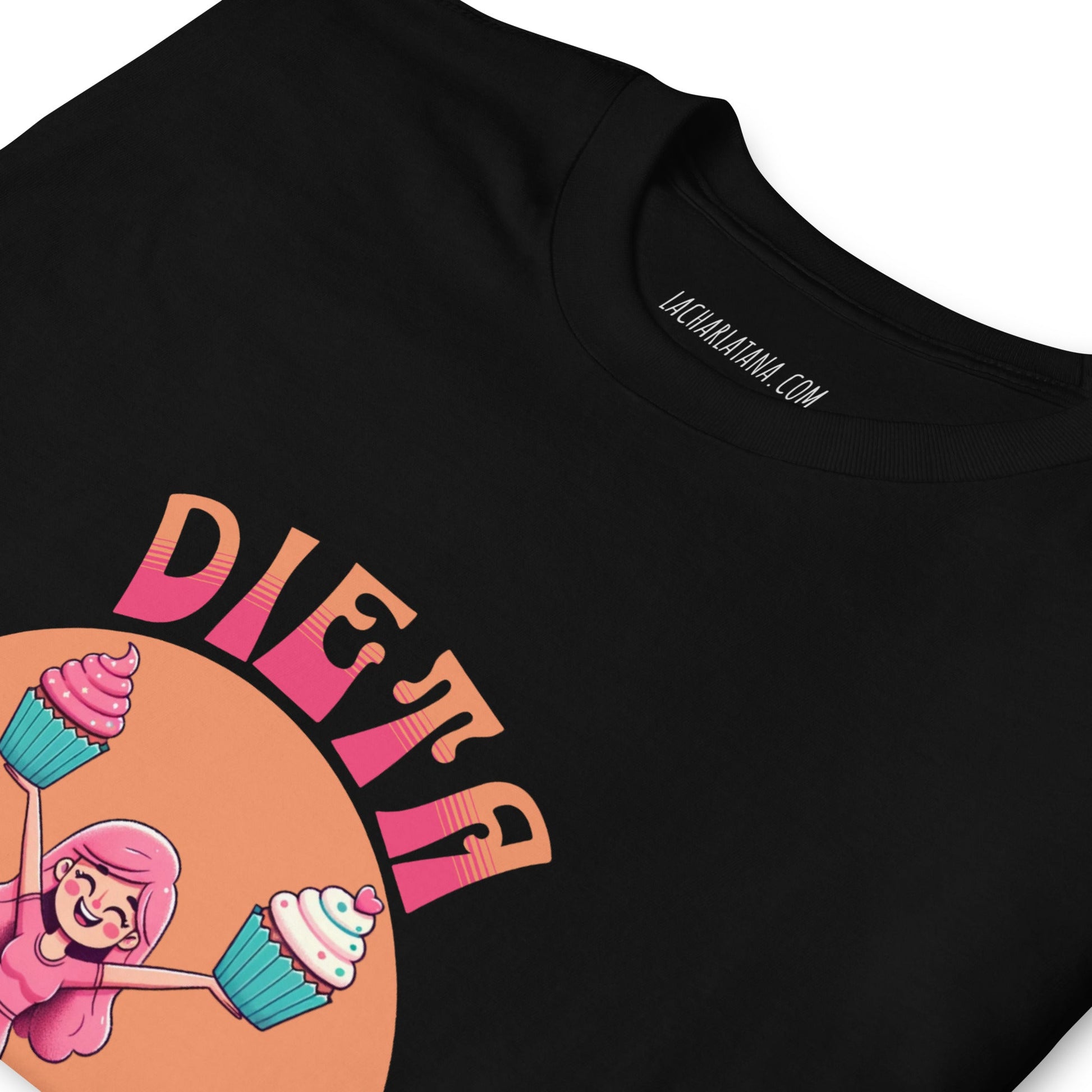 Camiseta clásica unisex: "Dieta equilibrada" - La Charlatana