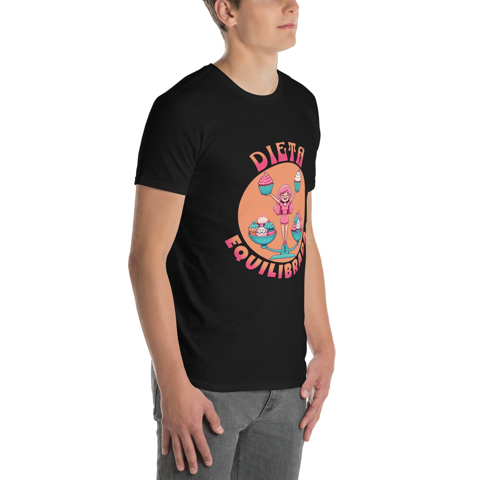 Camiseta clásica unisex: "Dieta equilibrada" - La Charlatana