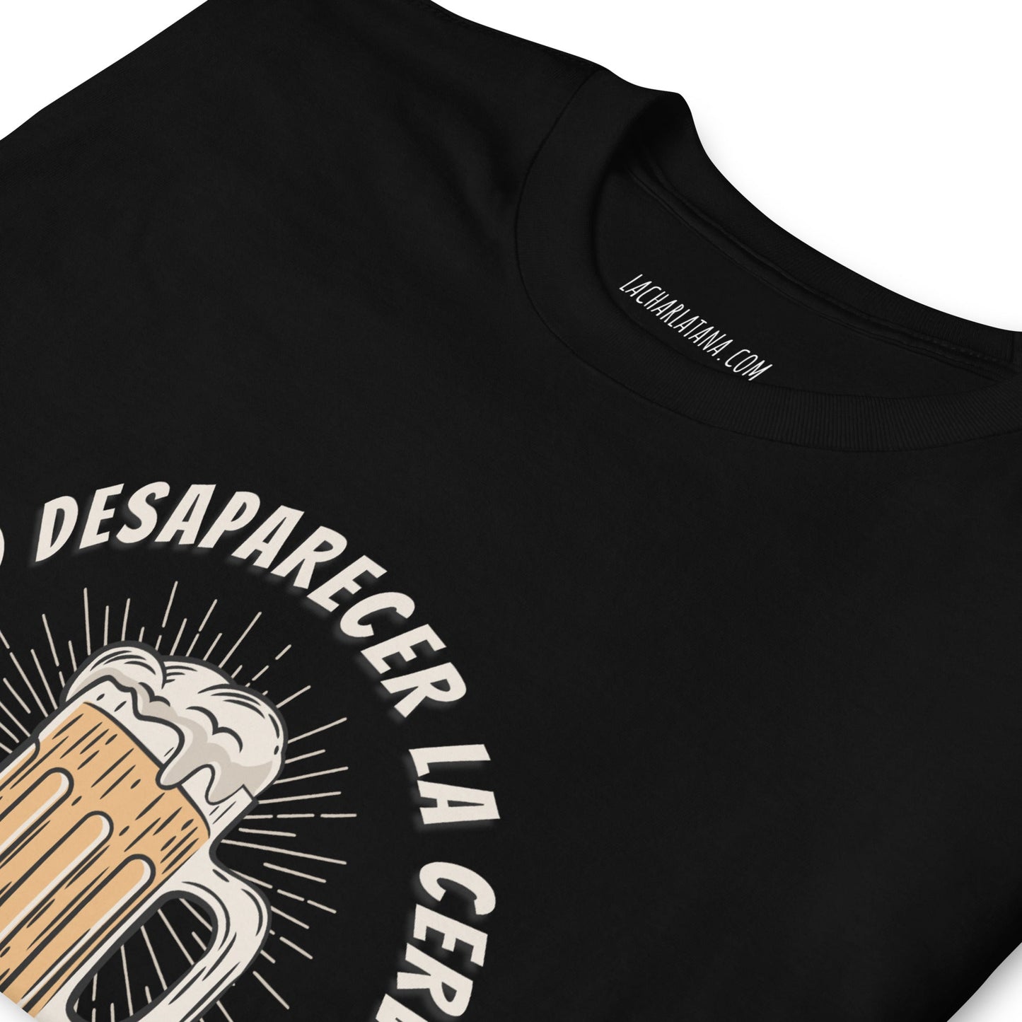 Camiseta clásica unisex: "Hago desaparecer la cerveza" - La Charlatana