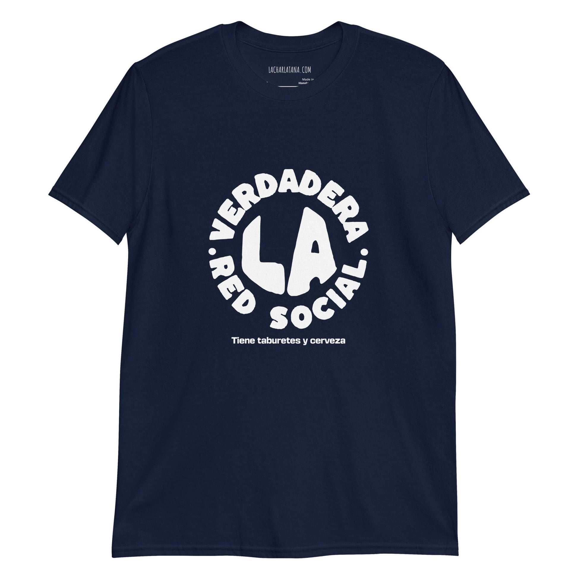 Camiseta clásica unisex: "La verdadera red social" - La Charlatana