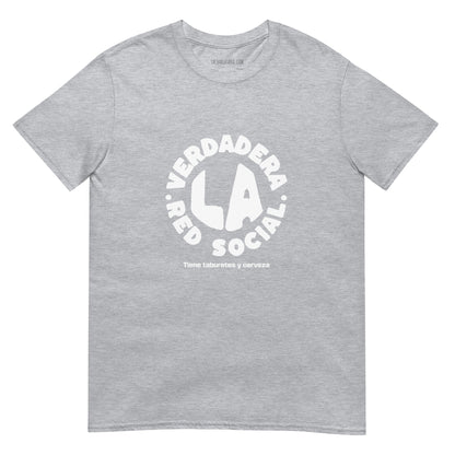 Camiseta clásica unisex: "La verdadera red social" - La Charlatana