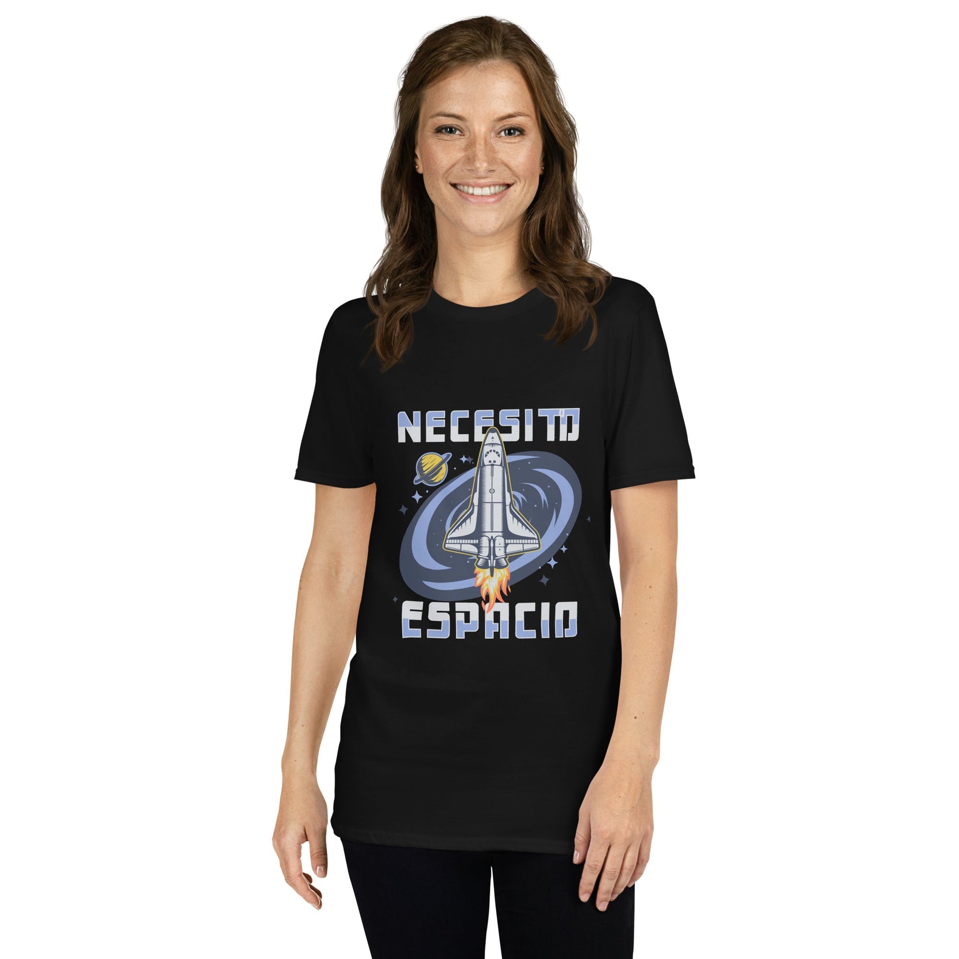 Camiseta clásica unisex: "Necesito espacio" - La Charlatana