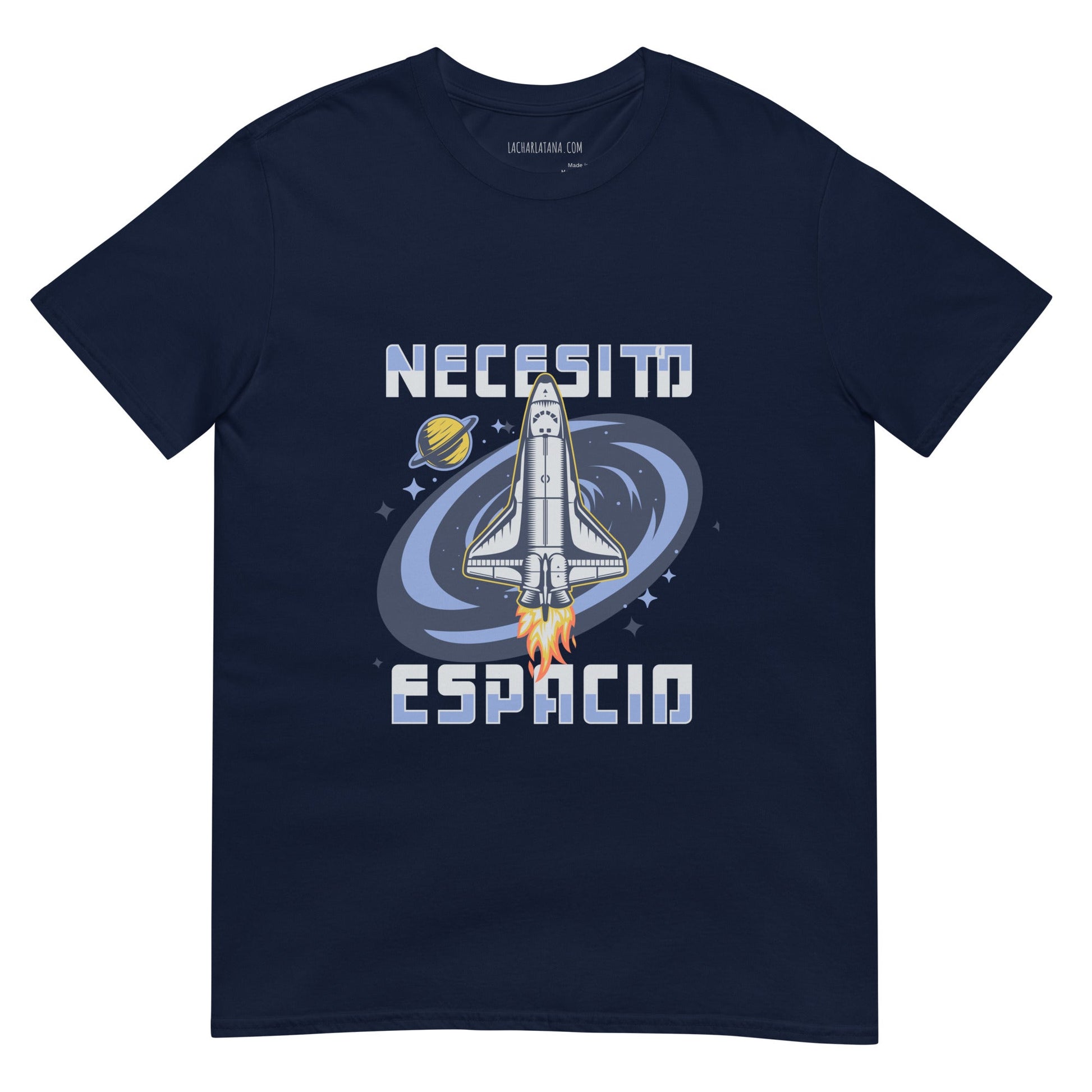 Camiseta clásica unisex: "Necesito espacio" - La Charlatana