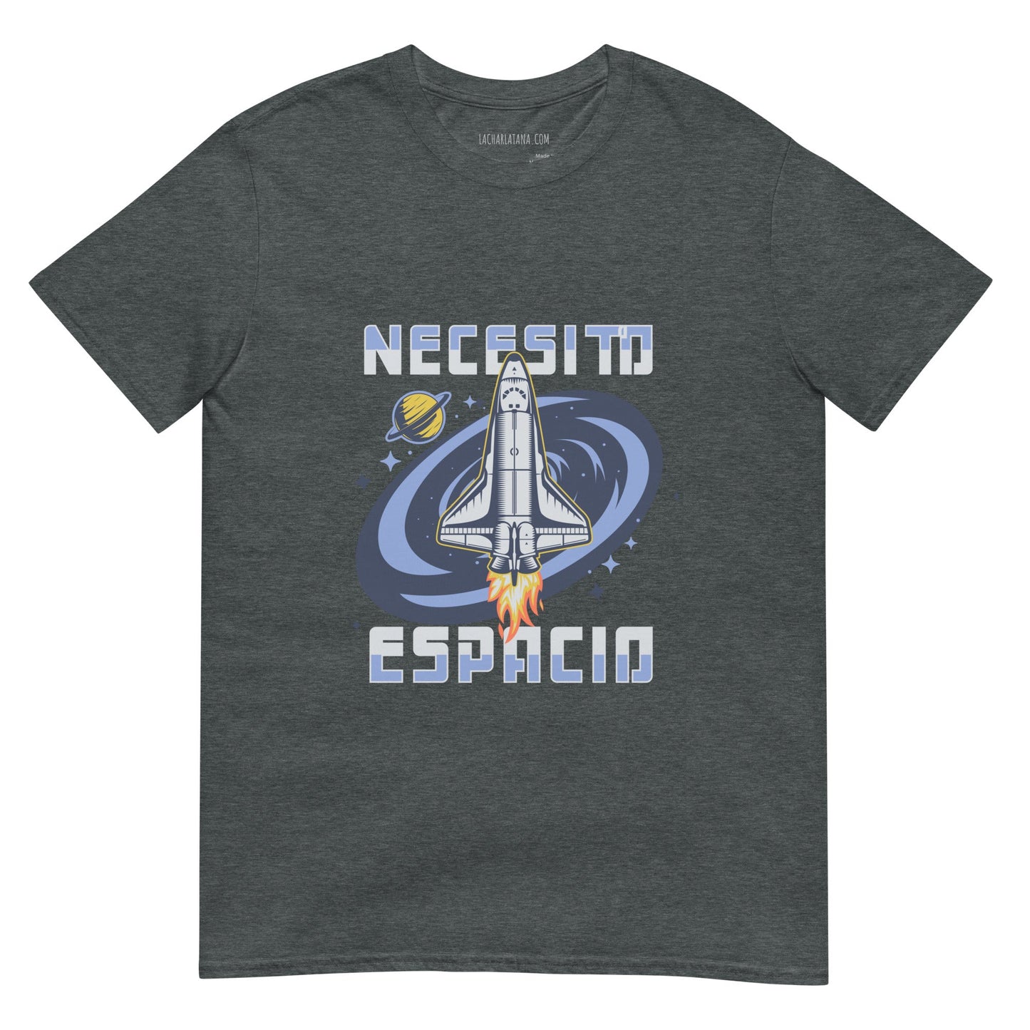 Camiseta clásica unisex: "Necesito espacio" - La Charlatana