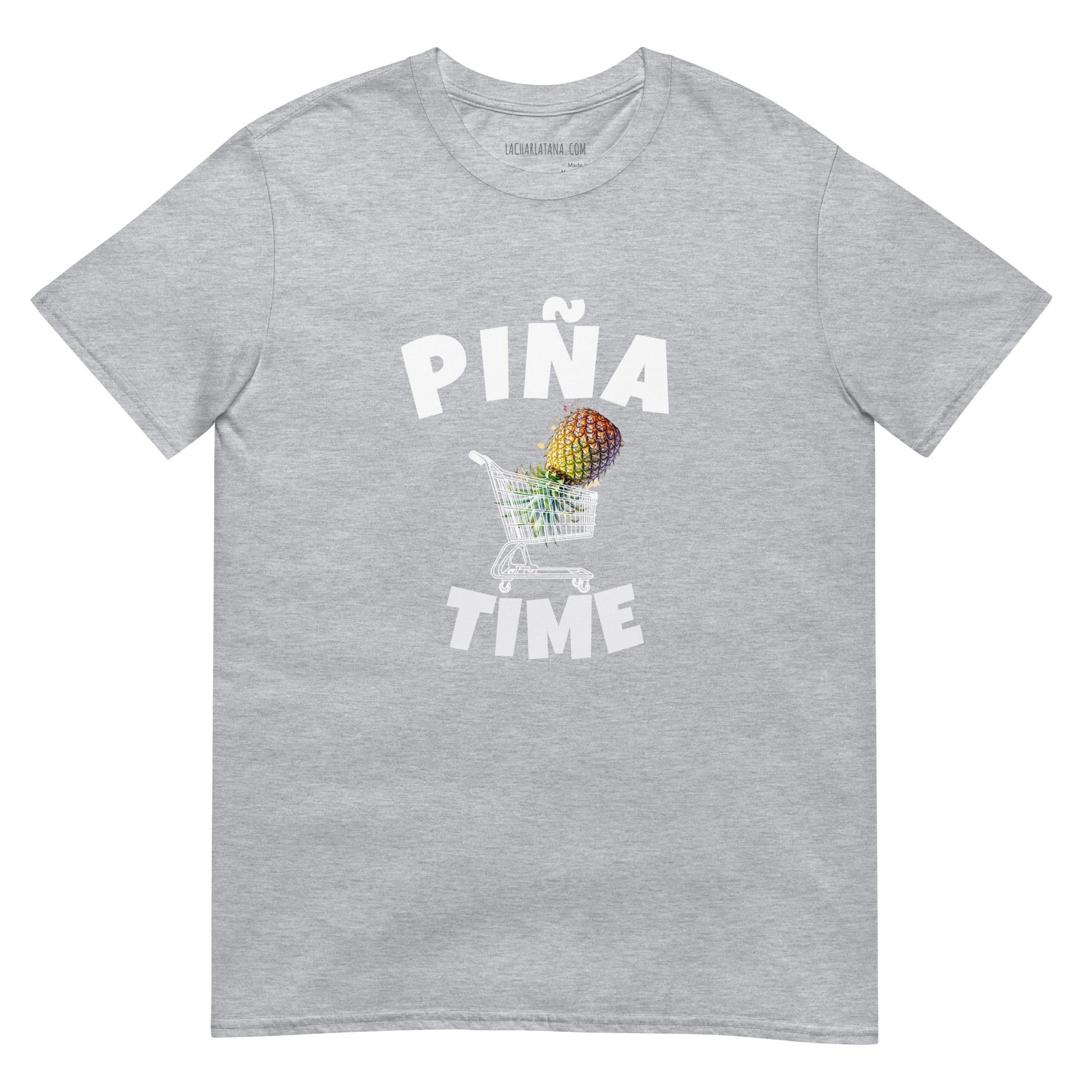 Camiseta clásica unisex: "Piña time" - La Charlatana