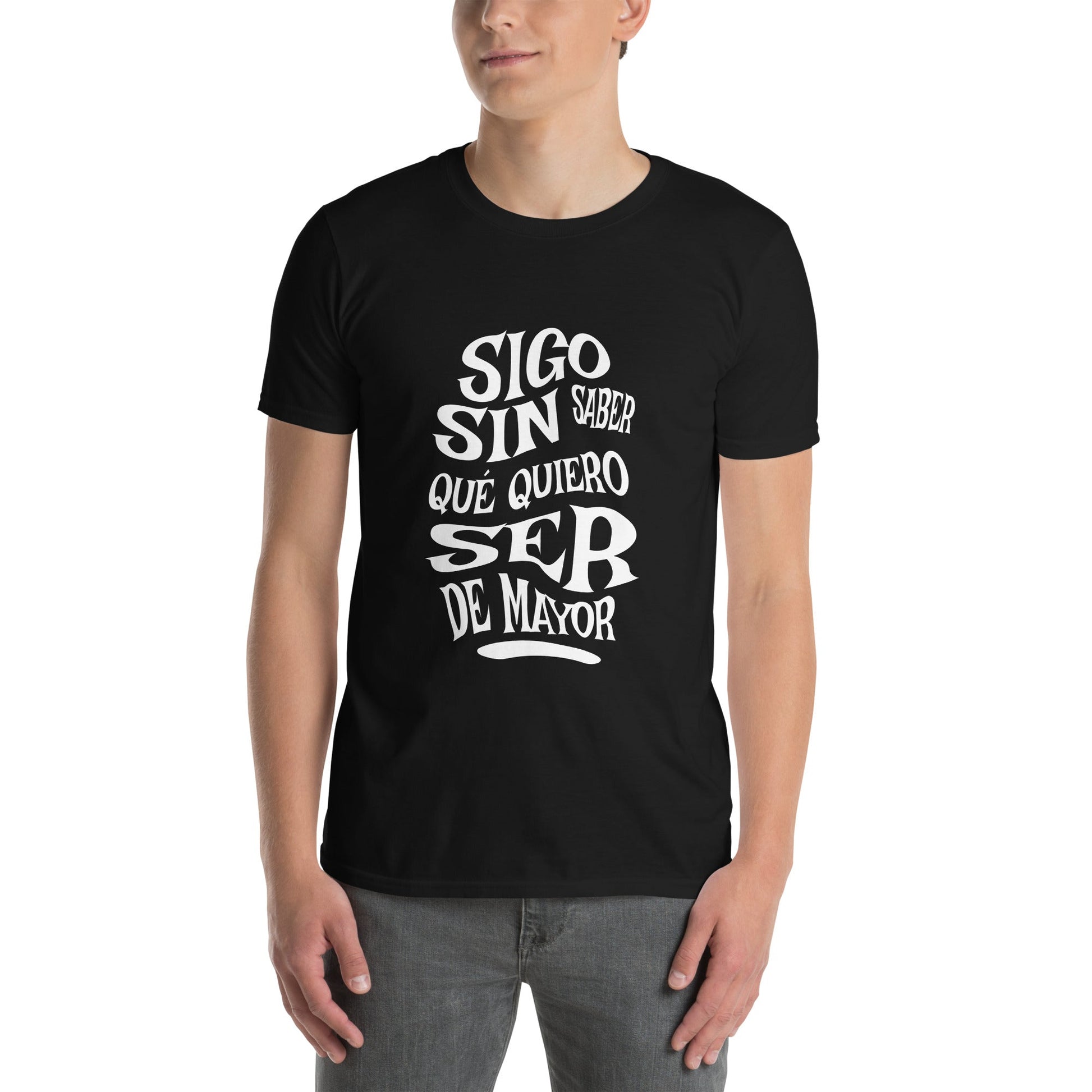 Camiseta clásica unisex: "Sigo sin saber qué quiero ser de mayor" - La Charlatana