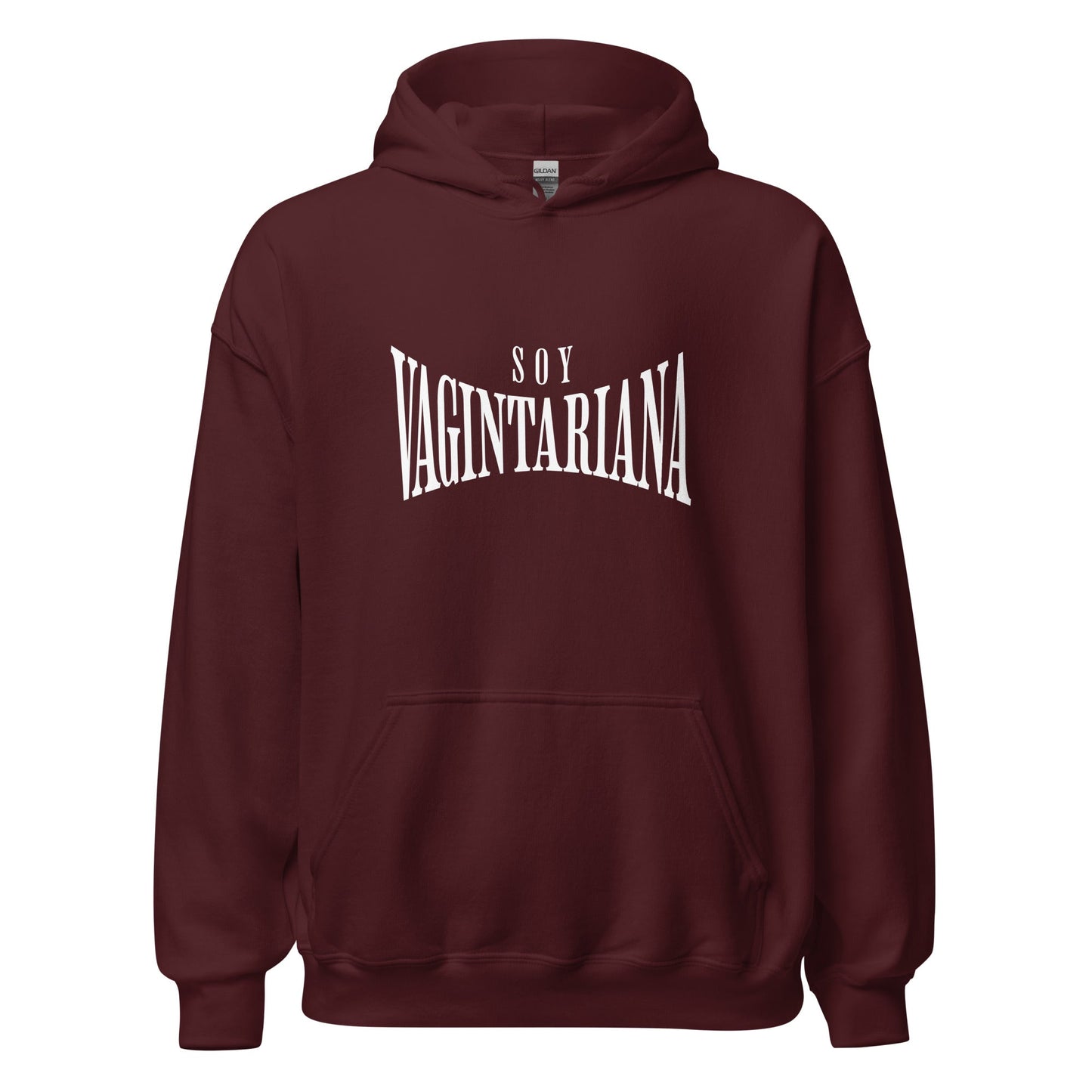 Sudadera clásica unisex con capucha: "Soy vagintariana" - La Charlatana