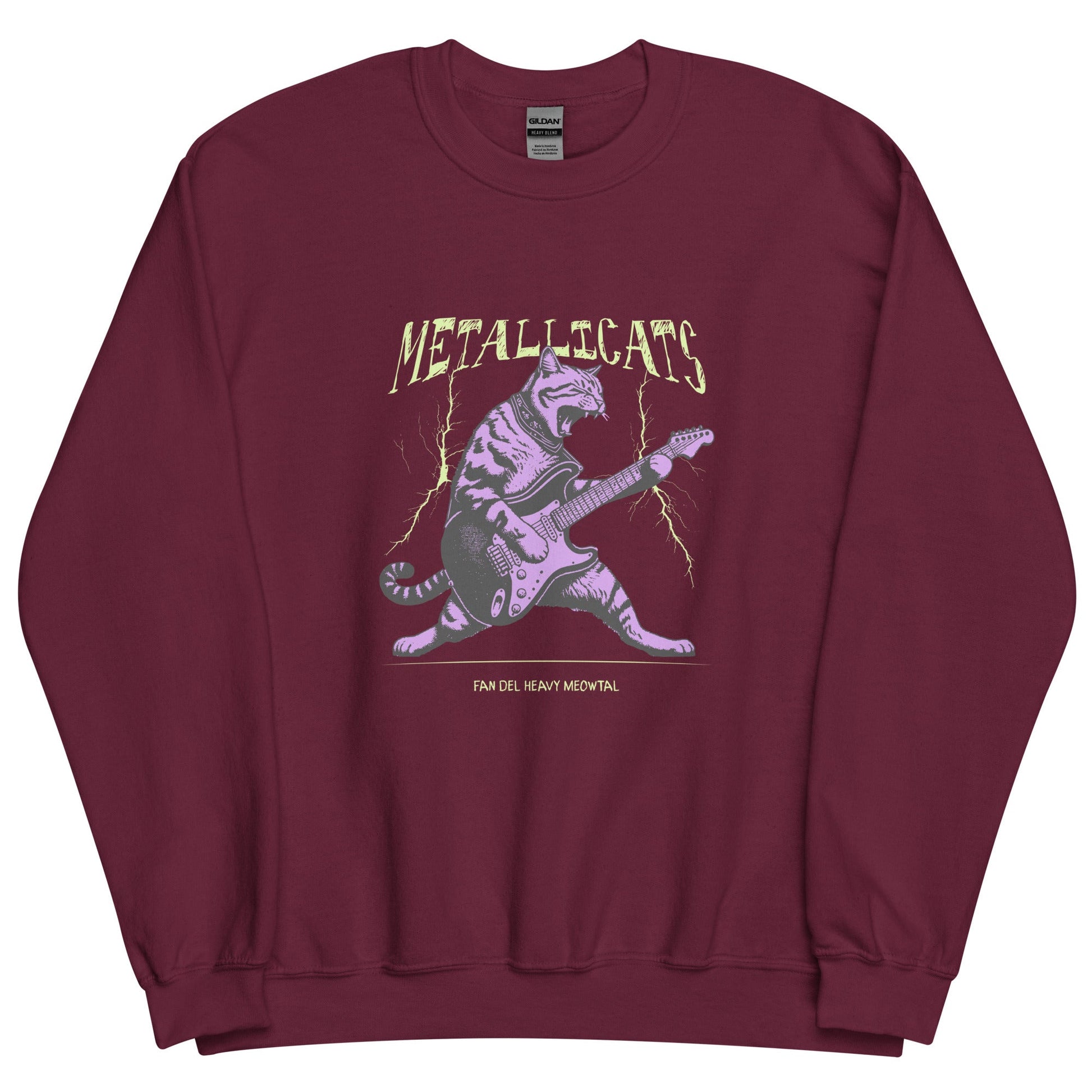 Sudadera clásica unisex: "Metallicats" - La Charlatana