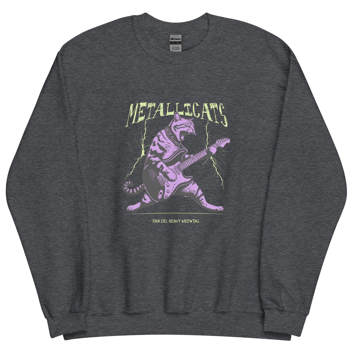 Sudadera clásica unisex: "Metallicats" - La Charlatana