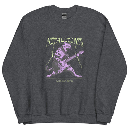 Sudadera clásica unisex: "Metallicats" - La Charlatana