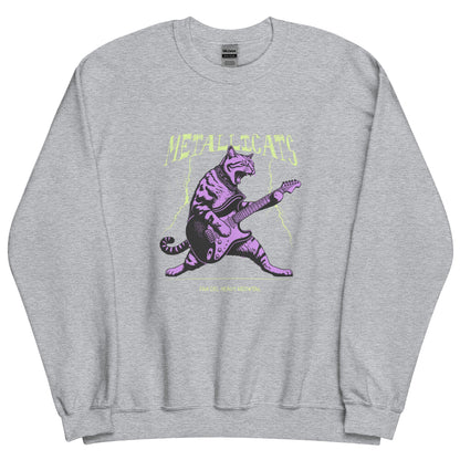 Sudadera clásica unisex: "Metallicats" - La Charlatana