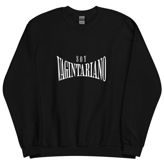 Sudadera clásica unisex: "Soy vagintariano" - La Charlatana