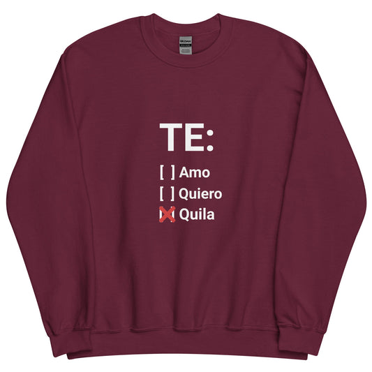 Sudadera clásica unisex: "Te - quila" - La Charlatana